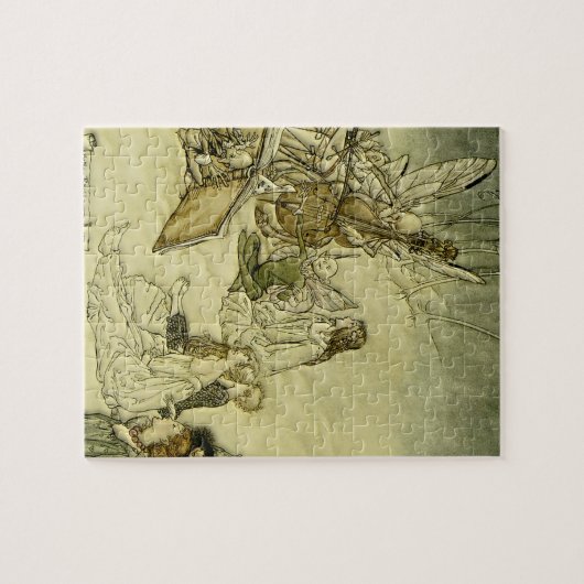 Und ein feenhaftes Lied - Arthur Rackham Puzzle (Horizontal)