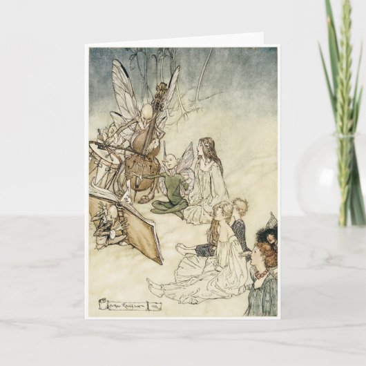 Und ein feenhaftes Lied Karte (Vorderseite)