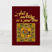 Und ein Partridge in einem Birnenbaum Weihnachten (Vorderseite)