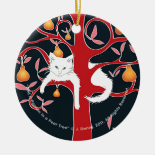 Und ein Perser in einem Birnen-Baum… Keramikornament