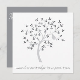 Und ein Rebhuhn in einer Birne Einladung