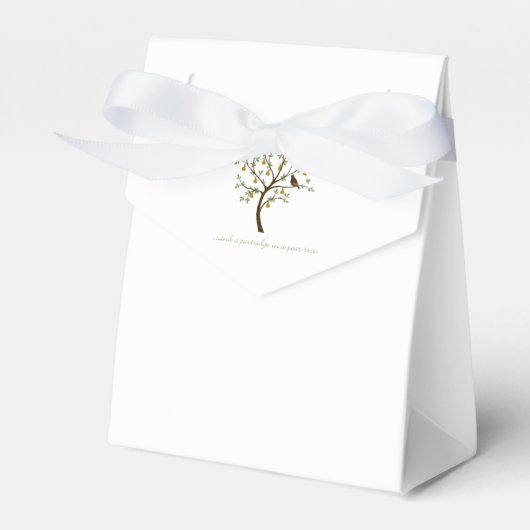 Und ein Rebhuhn in einer Birne Geschenkschachtel (Vorderseite)