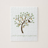 Und ein Rebhuhn in einer Birne Puzzle (Vertikal)