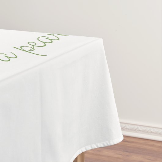 Und ein Rebhuhn in einer Birne Tischdecke (Beispiel)