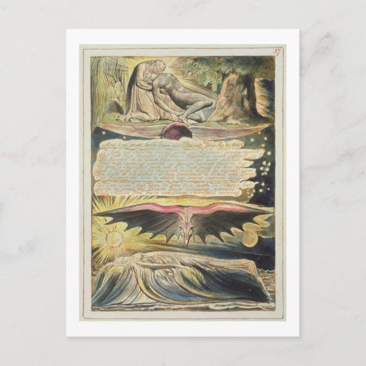 'Und ein Stood Forth..', Teller 37 aus 'Jerusalem. Postkarte (Vorderseite)