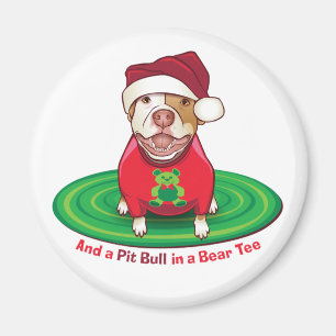 Und eine Grube Stier im Bärn-T-Shirt Magnet
