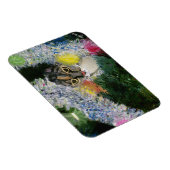 Und eine Katze in einem Weihnachtsbaummagazin Magnet (Rechte Seite)