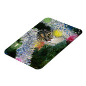 Und eine Katze in einem Weihnachtsbaummagazin Magnet (Linke Seite)