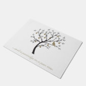 Und eine Partridge in einem Birnenbaum Fußmatte (Schrägansicht)