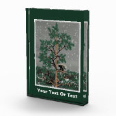 Und eine Porcupine in einem Kiefernbaum Fotoblock (Rechts)