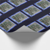 Und eine Porcupine in einem Kiefernbaum Geschenkpapier (Ecke)