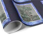 Und eine Porcupine in einem Kiefernbaum Geschenkpapier (Rolleneckpunkt)