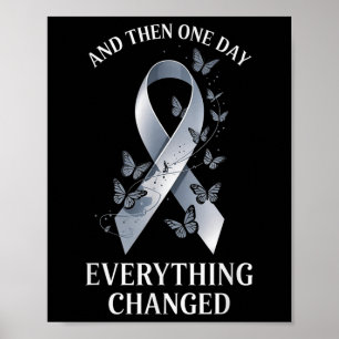 Und eines Tages änderte sich alles, Hirntumor A Poster