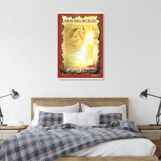 UND ER WIRD ANRUFEN... LEINWANDDRUCK (Insitu (Schlafzimmer))