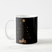 Und er wird Jesus Weihnachtsbaum Christi genannt Kaffeetasse (Links)