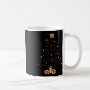 Und er wird Jesus Weihnachtsbaum Christi genannt Kaffeetasse