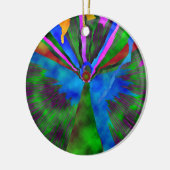 Und erblicken Sie den Engel des Lords… Keramik Ornament (Links)