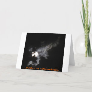 … Und folglich, fängt der Albtraum an Karte