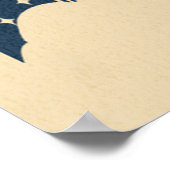 und frage sich, während die Sonne aufgeht Poster (Ecke)