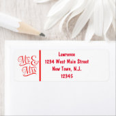 Und Frau Custom Rücksendeadresse (Insitu)