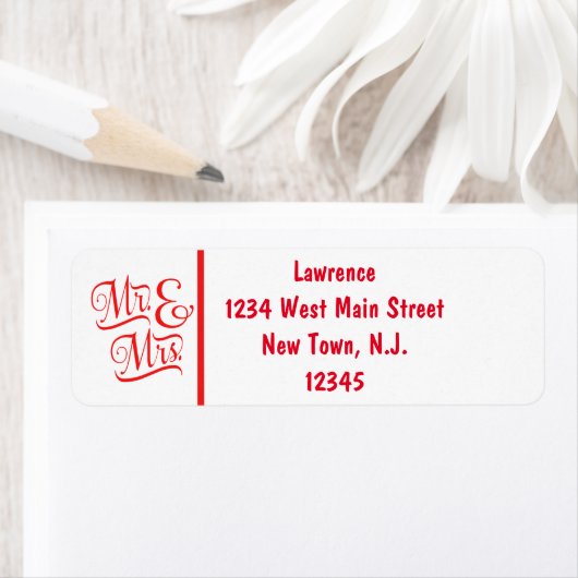 Und Frau Custom Rücksendeadresse (Insitu)