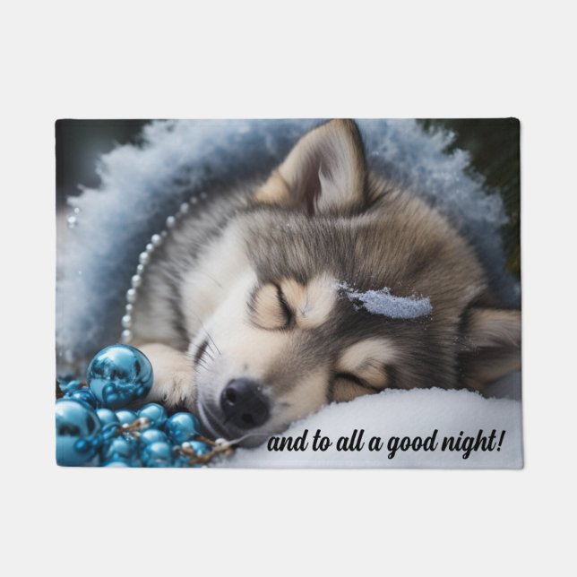 Und für alle eine gute Nacht Fußmatte (Vorderseite)