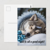 Und für alle eine gute Nacht Postkarte (Vorne/Hinten)