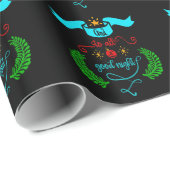 Und für alle eine gute Nacht Weihnachten, Typograf Geschenkpapier (Rolleneckpunkt)