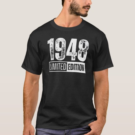 und Geboren 1948 T-Shirt (Vorderseite)