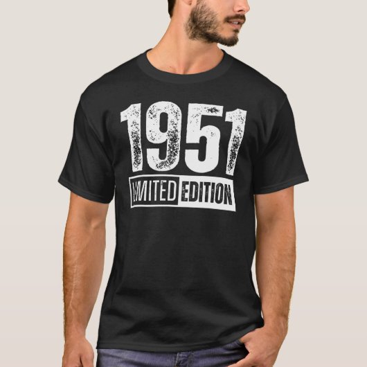 und Geboren 1951 T-Shirt (Vorderseite)