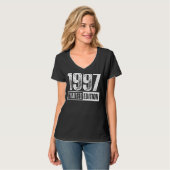und Geboren 1997 T-Shirt (Vorderseite Vollansicht)