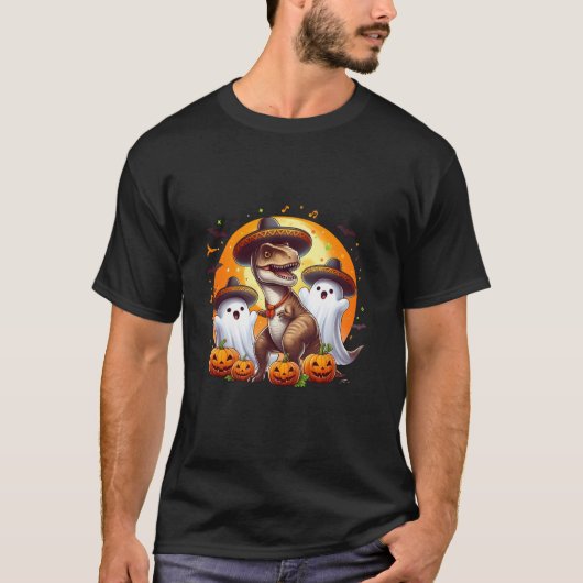 und Geister mit Mariachi Hats T Shirt (Vorderseite)