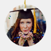 Und genau so machte sie es zum Abschluss-Verärgeru Keramik Ornament (Hinten)