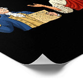 Und George Washington Jesus Like Aren' Poster (Ecke)