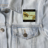 Und Gott gab Adam das 11. Gebot.. Button (Beispiel)