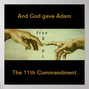 Und Gott gab Adam das 11. Gebot.. Poster