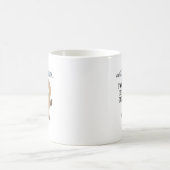 Und Gott sagte nach Darwin…. Kaffeetasse (Mittel)