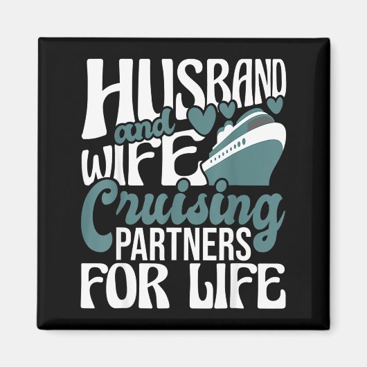 Und Hemd Ehemann Ehefrau Cruising-Partner Lebens Magnet (Vorne)