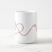 "UND Herz LTT " Kaffeetasse (Mittel)