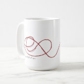 "UND Herz LTT " Kaffeetasse (Vorderseite Links)