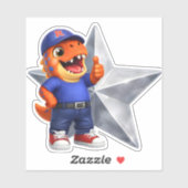 Und Hoot Silverstar Level zwei Vinyl Aufkleber Pre (Blatt)