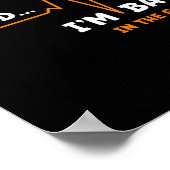 Und ich bin Byck Heart Attack Fun Heartbeat Bysket Poster (Ecke)