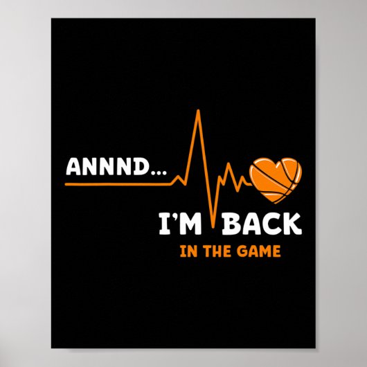 Und ich bin Byck Heart Attack Fun Heartbeat Bysket Poster (Vorne)