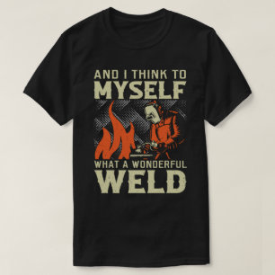 Und ich denke mir, was für eine wunderbare Schweiß T-Shirt