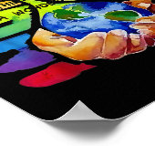 Und ich denke mir, was für eine wunderbare Welt Poster (Ecke)