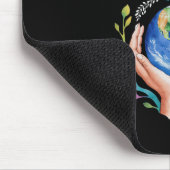 Und ich denke, was für eine wunderbare Welt Erde Mousepad (Ecke)