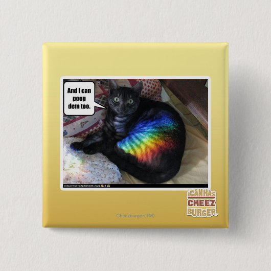 Und ich kann DM auch kacken Button (Vorderseite)