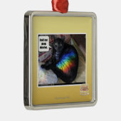 Und ich kann DM auch kacken Ornament Aus Metall (Rechts)