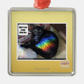 Und ich kann DM auch kacken Ornament Aus Metall (Vorne)