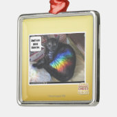 Und ich kann DM auch kacken Ornament Aus Metall (Links)